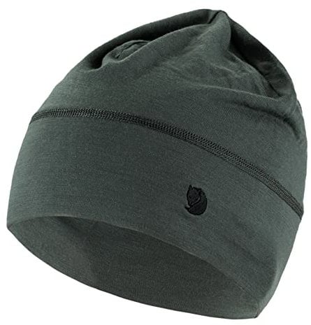Fjallraven 87080 Abisko Lite Wool Beanie Hat Unisex Basalt OneSize