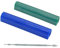 2 Stück Schnitzwachs Ring Tube für die Herstellung von Ringen, Lost Wax Casting Supplies Hard Modelling Wax für Schmuck Ring Gießform Kit Ring Making with Wax Carving Tool (T150)