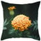 1 Kissenbezüge 45x45cm, Pillowcase Gelbgrün Chrysantheme Polyester Kopfkissenbezug Deko Wohnzimmer Schlafzimmer