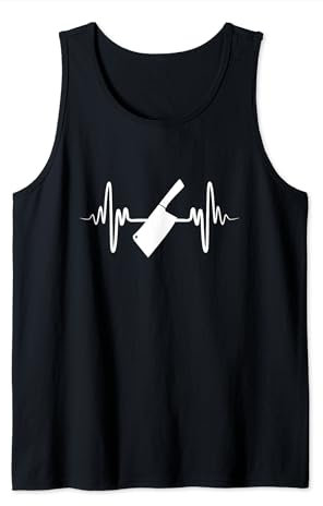 Couperet de boucherie Heartbeat Meat Enthusiast Butchery Débardeur