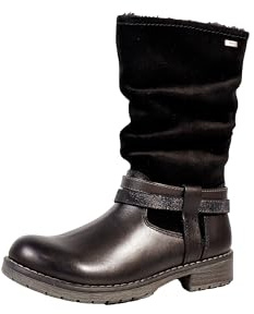 Lurchi Lia Black Suede Nappa schwarz
