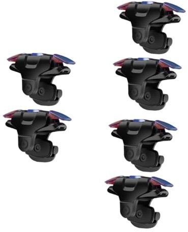 OSALADI 3paare Mobilspiel Controller Trigger Universeller Handy Gamepad Mit Metalldesign Für Präzises Gaming Tragbar Und Leicht Installieren Geeignet Für Mobilen Geräte