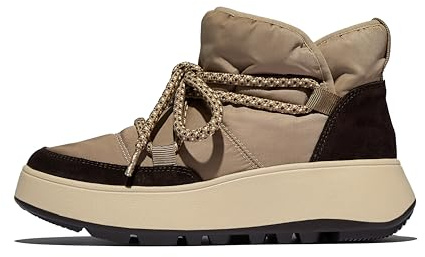Fitflop Damen F-Mode W/Resistant Biofleece Mesh Flatform Booties Schuh
