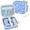 PAIYULE Kid Camera Case Compatible with Instant Camera for Kids Digital Video Cameras Storage Holder Bag for Girls Toddler Camera And Print Paper(Box Only), Sky Blue, Fashion