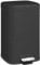 HOMCOM 20 Litre Pedal Bin, Fingerprint Proof Kitchen Rubbish Bin with Soft-close Lid, Foot Pedal and Removable Inner Bucket for Recycling and Waste, Black