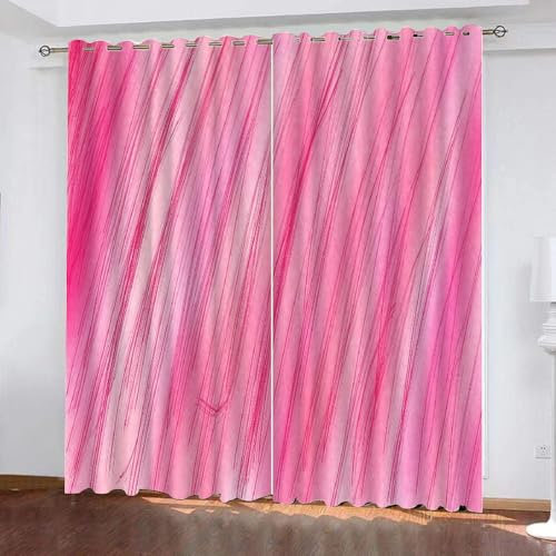 Generisch Schallschutz Vorhang Streifenvorhang H175 x B140 cm, für das Wohnzimmer und Kinderzimmer, reduziert Lärm und schafft eine ruhigere Atmosphäre in Ihrem Raum