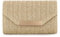 Ynport Crefreak Sac à Main Femme en Paille Tissée - Pochette Boho Chic pour Soirée d'Été, Plage, Mariage, Vacances et Voyage