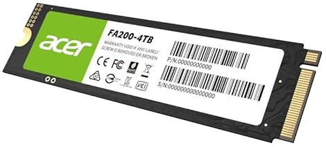 Glowster SSD 4 TB PCIe Gen 4 x4, hohe Leistung und große Kapazität, ideal für Datenspeicherung und schnelles Laden von Anwendungen.