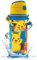 Pokemon Drinking Water Bottle 600ml - Leak Proof Wide Mouth Kids Bottle with Straw, Children Aluminium Hot Cold Flip up Lid, Kids Back to School Drinks Bottle BPA Free