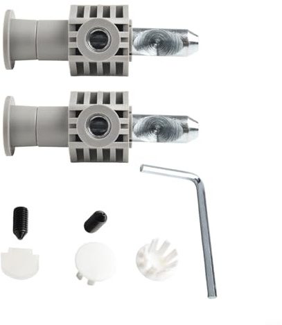 Complete toilet fixing bolt kit for wall hung toilets, includes all necessary screws for secure and efficient bathroom installation