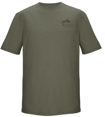 killtec Herren Funktions T-Shirt Kurzarm KOS 51 MN TSHRT, Oliv, 3XL, 44014-000