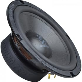 Ground Zero GZCS K-165VW Fahrzeugspezifischer Mitteltonlautsprecher, 165mm, 70W RMS, 3 Ohm, 50Hz-5kHz, für VW