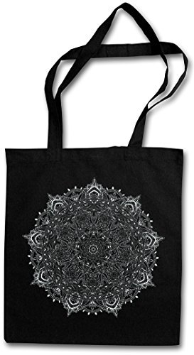 Urban Backwoods Mandala I Hipster Bag Beutel Stofftasche Einkaufstasche