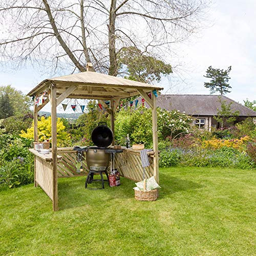 Zest4Leisure Broxton Gazebo - FSC Certified Pressure Treated Wood