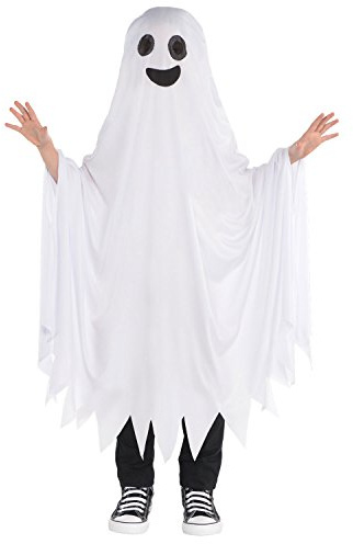 (PKT) Child Cape Ghost Costume