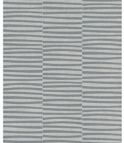Glam 542035 Glam Papier peint intissé Gris à paillettes
