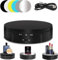 Motorized Rotating Display Stand, 360 Degree Turntable Display Stand with 6 Color Background Boards for Photography Products Shows, Toys, Jewelry, Battery/USB Power, 5.75 Inch/22LB(10kg) Load (Black)