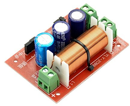 Fasizi 400 W ajustable multi altavoz agudos/graves divisor de frecuencia de audio 2-vías filtros cruzados versión actualizada