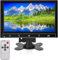 AISHICHEN CCTV Mini Monitor - 7 inch, 1024X600, 60Hz, 5ms, Built-in Speakers, Portable w/VGA/AV/HDMI/BNC/USB Input, Raspberry Pi Monitor w/Remote Control