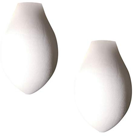 VALICLUD Lot de 2 sous-vêtements rembourrés pour Homme Qui améliorent Les renflements - pour Maillot de Bain, Blanc,