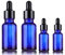 Pipettenflasche 5ml&10ml Blau,4PC Tropfpipette Flaschen,Apothekerflasche mit Dropper Pipette Glas,Blau Leere Glasflasche mit Kegelförmigem Glastropfer,Glas Tropfflasche,Leere Glasflasche,Tropfflasche