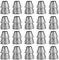 20Pcs Safety Round Handle Wedges, Handle Splitting Wedge Axe Hand Metal Wedge Round Steel Wedge for Axe Claw Hammer Sledge(Diameter 11mm / 0.43in)