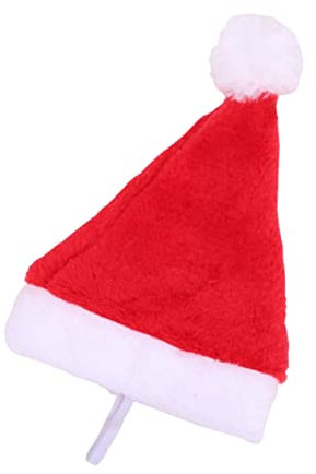 POPETPOP 6st Mini-weihnachtsmütze Kleine Weihnachtsmützen Für Puppen Haustier Weihnachtsmütze Kätzchen Weihnachtsmütze Haustier-weihnachtsfeierhut Partyzubehör Weihnachten Kleiner Hut