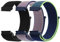 Vancle 3Pack für 20mm Armband Nylon Uhrenarmband mit Schnellverschluss Geeignet Ersatzarmband 20mm für Damen Herren(Schwarz/Lila blau/Blau Grün)
