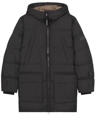 Marc O'Polo Herren Daunenjacke mit Kragen gefüttert