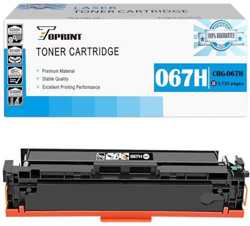 067H CRG-067H CRG067H Kompatible Tonerpatrone Schwarze Hochkapazität 3130 Seiten für Canon i-SENSYS LBP631 LBP631Cw LBP633 LBP633Cdw MF651 MF651Cw MF655 MF655Cdw MF655Cw MF657 MF657Cdw MF657Cw Drucker