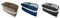 Tata Home Materassino Prendisole Pieghevole Cuscino Imbottito per Sdraio Lettino Spiaggia Trasportabile Salvaspazio Misura Maxi 52x200 cm Blu Avio