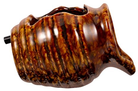 CORHAD Agua Circulante Olla De Barro Circulante Tarro Circulante Jar Fuente Decorativa Decoración Cerámica Tarro Decoración del Hogar Fuente Tarro para Interior