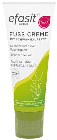 EFASIT Fuß Creme mit Schwammaufsatz 75 ml