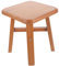 Amosfun Kleiner Hocker kinderstuhl poäng kindersessel Kinderzimmerhocker Schuhbank Chair Holzbank Stühle Kleiner Holzhocker Kinderhocker Outdoor-Hocker zum Sitzen quadratischer Hocker