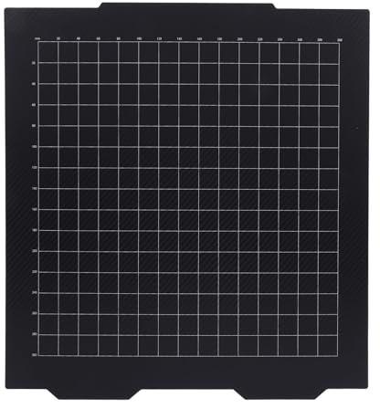 Bauplatte für 3D-Drucker, 365 X 365 Mm, Doppelseitige Kohlefaser-PET-Pulverbeschichtung, Magnetisches PEI-Federstahlblech, für Prusa XL, Hitzebeständig