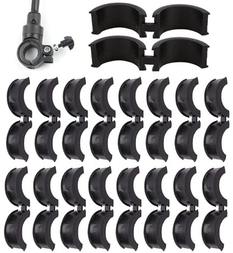 NICENEEDED 16 Stück Fahrradlenker Gummidichtungsadapter Antivibrations Und Anti Rutsch Lenkervorbau Distanzstückadapter