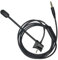 Detachable Gaming Boom Microphone Noise Canceling Mic Cable Cord Attachment For QC35 II & QC35 Headphones Black