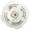Brandani 89974 VASSOIO STELLA CAROL PORCELLANA â€“ Vassoio a forma di stella, in porcellana, diametro 23,5 cm