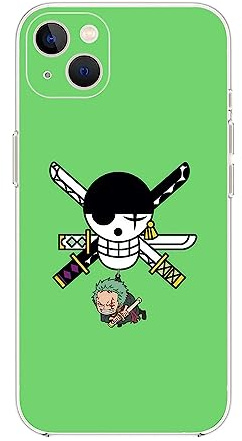 Cute Phone Case Anime ONE Compatible with iPhone 17 16 Zoro Piece 15 14 12 13 11 Pro Max Plus XR X Xs Max Soft Clear TPU Shockprooftective Case Cover Soft Clear TPU Shockprooftective Case Cover