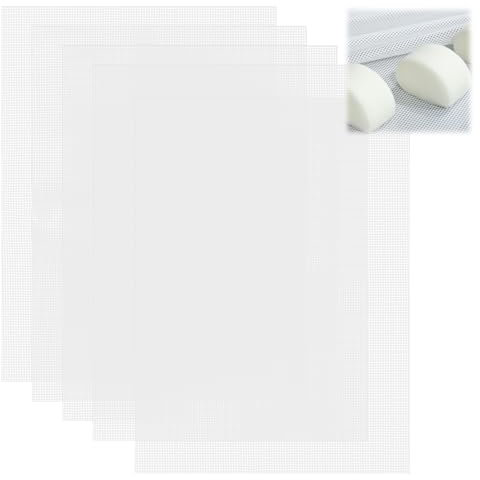 5 Feuilles de Déshydrateur de Silicone, Antiadhésif Réutilisable Feuilles de Déshydrateur de Fruits, 37x27 cm, Sans BPA, Résistantes à la Chaleur, pour Séchage de Fruits, Cuisson et Pâtisseries
