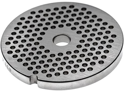 vhbw Lochscheibe Gr. 32 kompatibel mit Caso Fleischwolf - Lochdurchmesser 4,5mm, 13,4mm Bohrung, Edelstahl