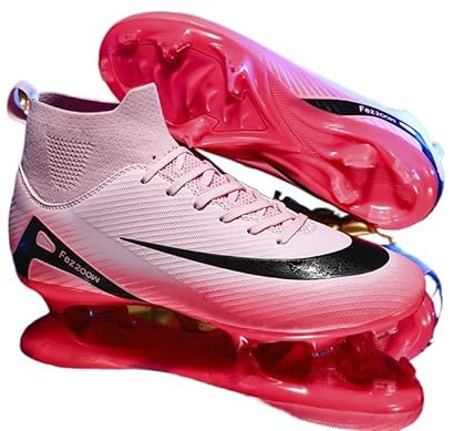 Fußballschuhe mit hoher Lasche, TF-Stollen, für Männer, Frauen, Kinder, künstliches Gras, Trainingschuhe für Schüler