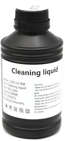 Ink -Reinigungslösung 1000 ml 500 ml kompatibel mit TX800 XP600 DX5 DX7 I3200 L805 1390 L1800 Roland -Reinigungsflüssigkeit Kompatibel mit Tintenstrahldruckköpfe(1bottle 500ml)