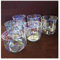 Quartz Crystal Singing Bowls, Set of 7 Clear Quartz with Heavy Duty Carrying Cases & Singing Bowl Mallet Suede Strikers