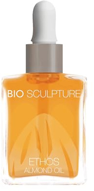 Bio Sculpture Almond Oil Cuticle and Nail Treatment 14ml | Almond, Jojoba and Avocado Oils with Vitamin E, Hydrates, Strengthens and Promotes Nail Health