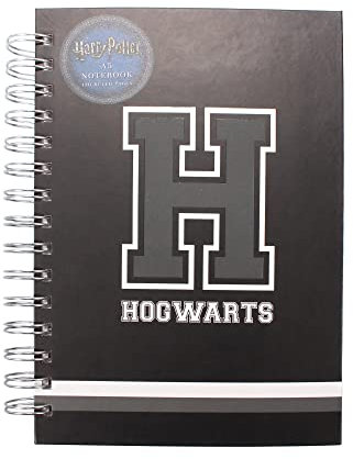 Harry Potter A5 Wiro Notizbuch - H für Hogwarts