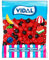 Vidal Golosinas. Moras Gigantes brillo. Color rojo y negro. Bolsa 250 unidades.