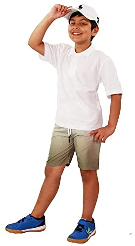 A2Z 4 Kids Boys Cotton Shorts Summer Casual Sports Short with Elastic Waistband Running Ideal for Holiday & Daily Wear Lightweight Breathable Fabric Ages 3-13 Years