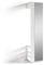 byLIVING Garderoben Hochschrank BEN , Spiegel, Haken, Garderobenstange, offene Fächer, weiß, Holzwerkstoff, B 40, H 184, T 35 cm