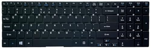YANHAO [Laptop-Tastaturen] Neue US-Laptop-Tastatur for Acer Aspire E1-510 E1-530 E1-530G E1-572 E1-572G E1-731 E1-731G ES1-512 ES1-711 ES1-711G